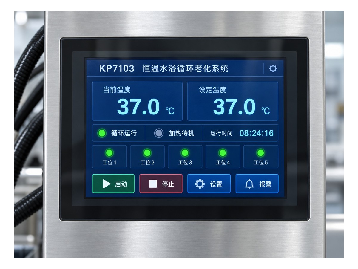超级恒温水浴水循环老化系统 KP7103 · 恒温与循环原理