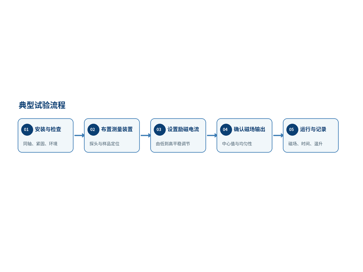 50mT赫姆霍兹线圈 HL17-500 · 系统组成